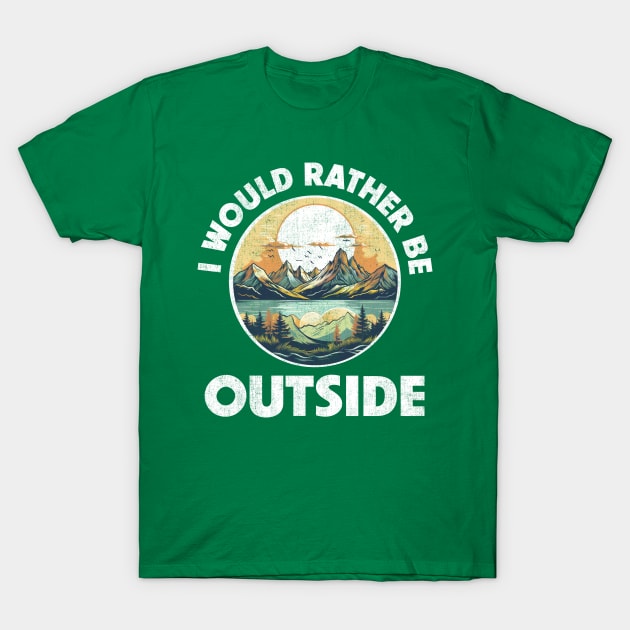 The great outdoors T-Shirt by NineBlack